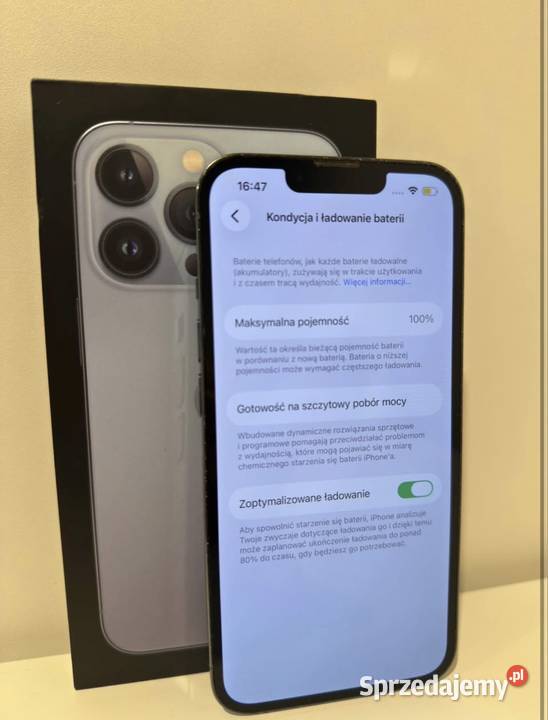 Apple iPhone 13 Pro 128GB Niebieski