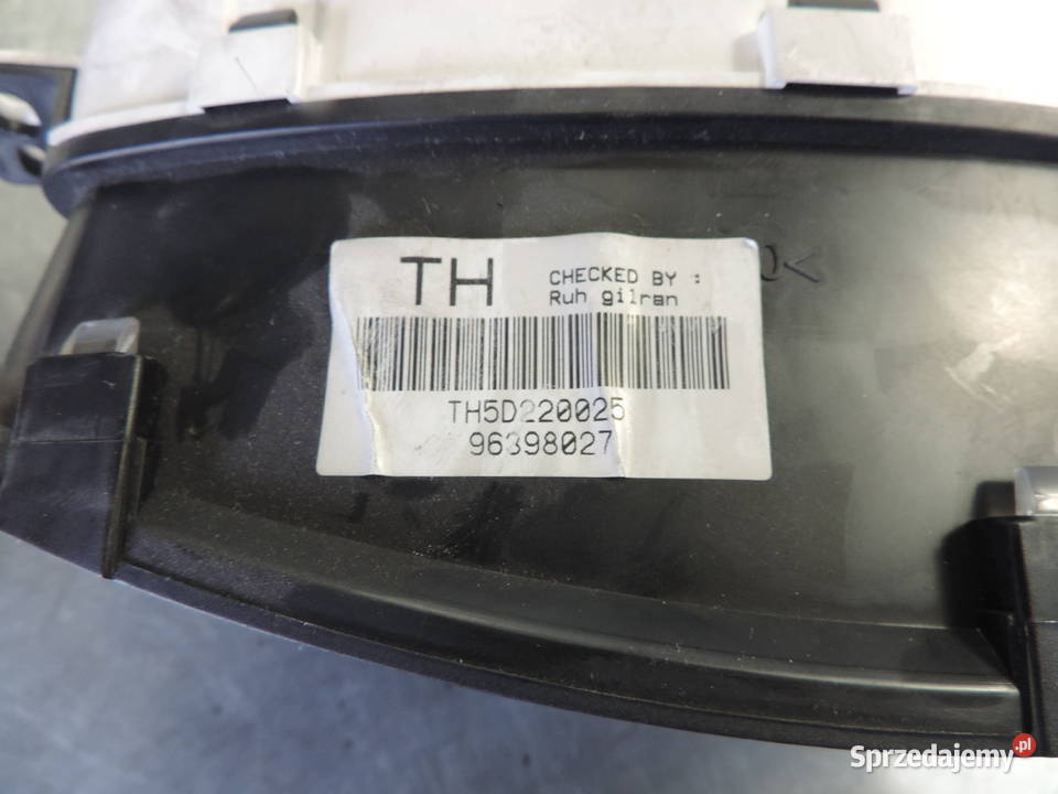 CHEVROLET MATIZ II 10 B LICZNIK 96398027