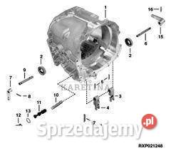 John Deere 6200 RE152013 Obudowa Power Quad Jastrzębniki