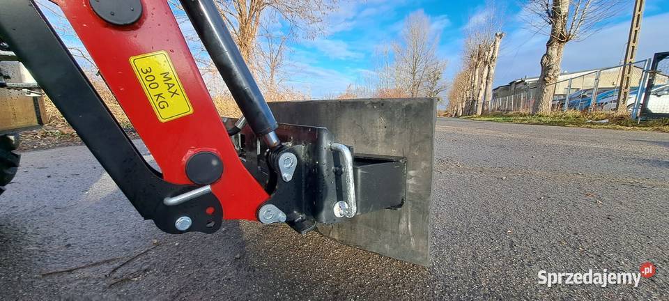 Pług do śniegu gumowy 120 SANKO nieuszkodzony