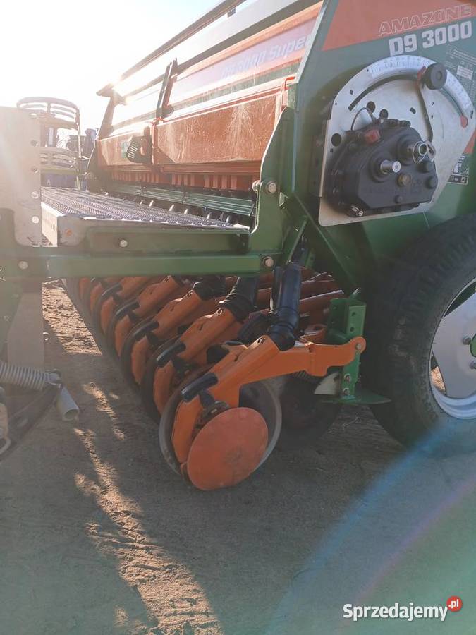 Amazone d9 siewnik talerzowy 3 metry Grzmiąca