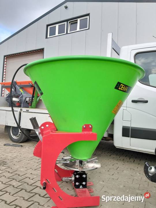 Rozsiewacz lejkowy 300l hydrauliczna dzwignia lubuskie Świebodzin