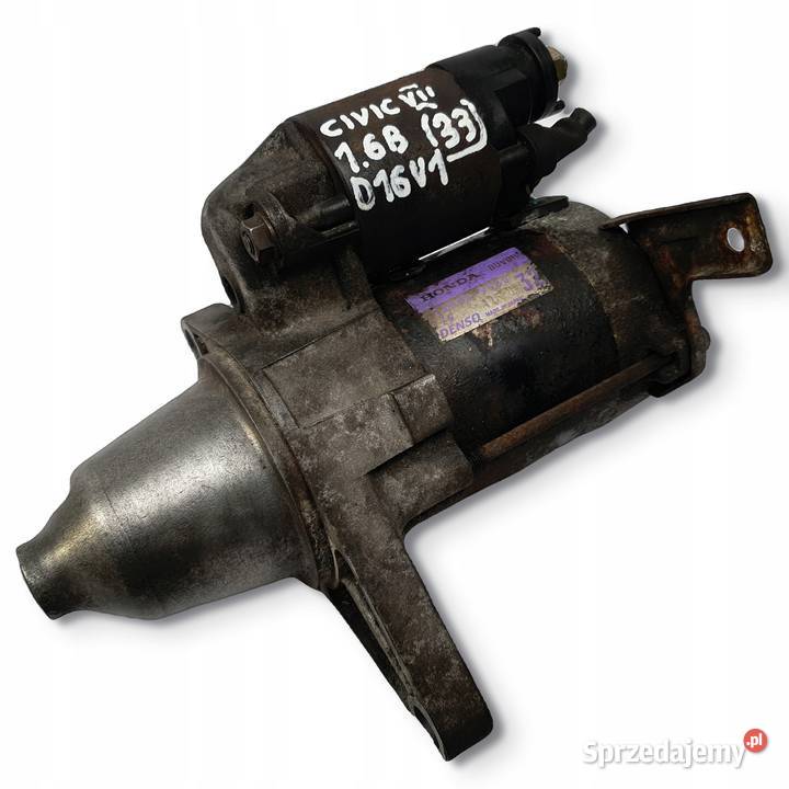 ROZRUSZNIK Honda Civic VII 14 VTEC 16V oryginał Układ elektryczny silnika Chełm