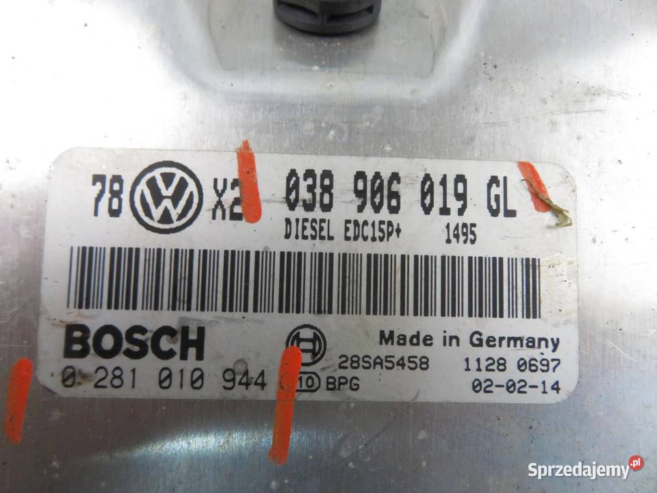 STEROWNIK VW PASSAT B5 FL 19 TDI 0281010944