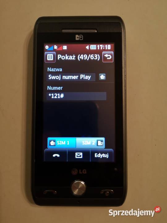LG GX500 dual sim activ Łódź sprzedam