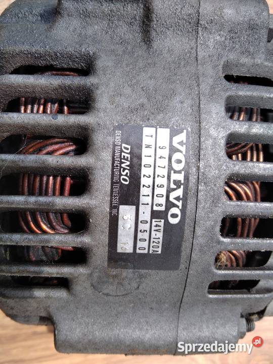 Alternator Volvo v40 20T 9472908 Denso 14v120a Krośniewice
