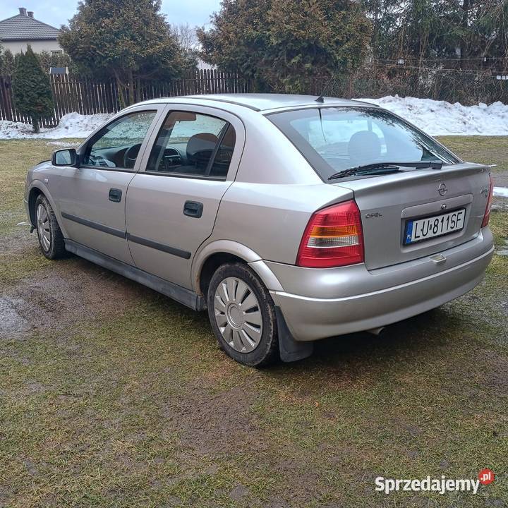 Opel Astra 16 8V Benzyna 2001 Sprzedaz Zamiana Rok produkcji 2001 lubelskie Bychawa sprzedam