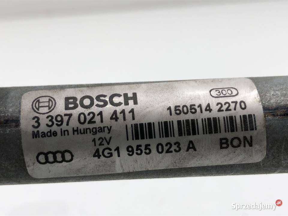 MECHANIZM WYCIERACZEK PRZÓD AUDI A7 4G 4G1955119