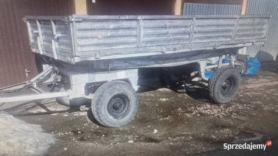 Przyczepa wywrotka d47 Autosan zarejestrowana