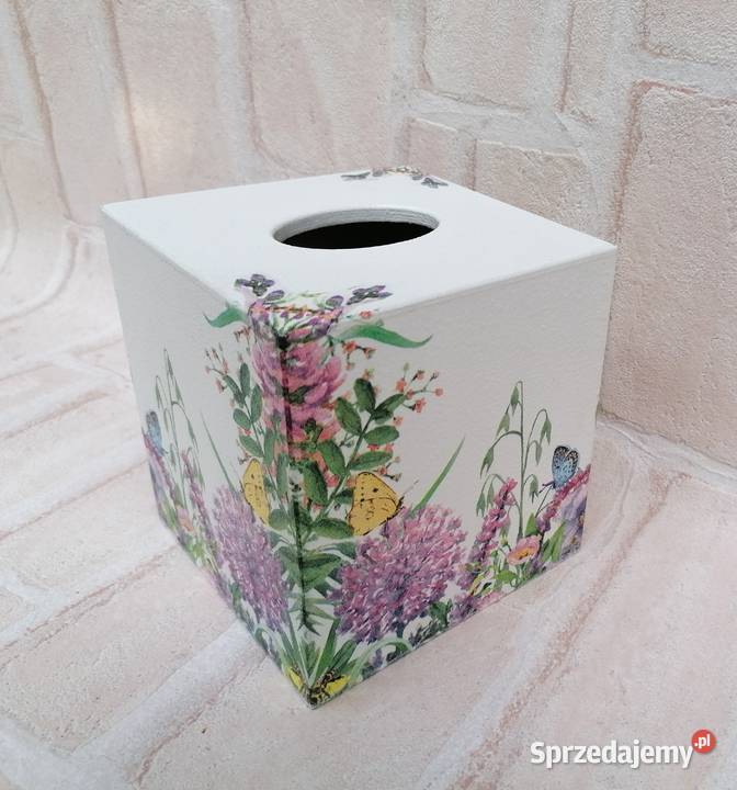 Kuchnia pudełko chustecznik liście monstera Warszawa