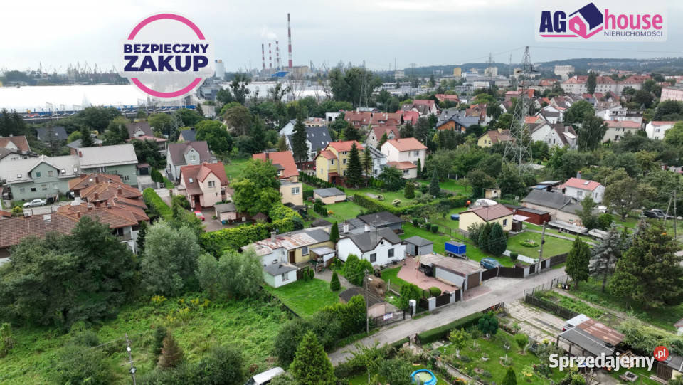 Działka 455m2 Gdańsk Żniwna 13m