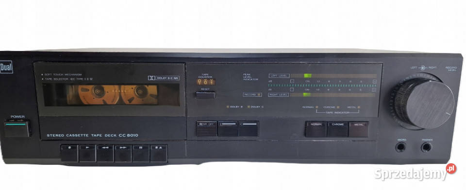 Dual CC8010 Cassette Deck Magnetofony Międzychód