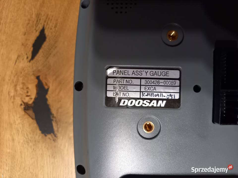 Wyświetlacz panel sterowania Doosan DX160W LC3 Czechowice-Dziedzice