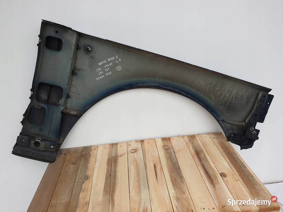 Range Rover Vogue L322 PRZEDNI BŁOTNIK LEWY Rudka