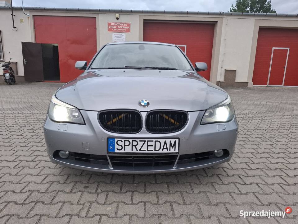 BMW SERII 5 25 LPG Automat niski przebieg bez mazowieckie Belsk Duży sprzedam