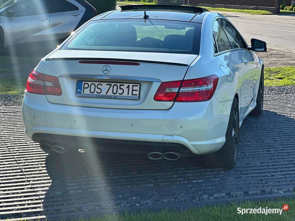 Mercedes E Coupe E220 CDI AMG Automat Zamiana Klasa E Ostrów Wielkopolski