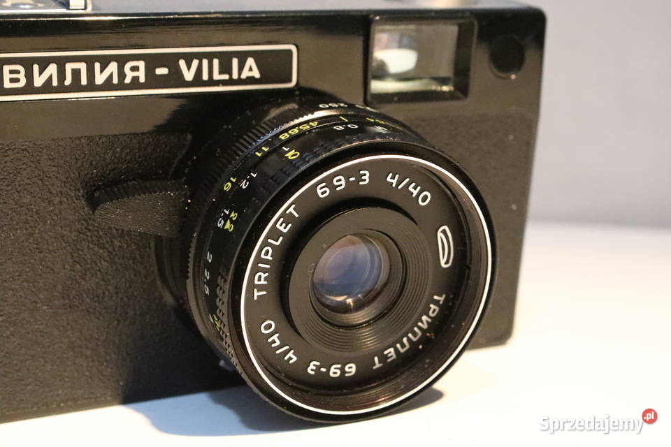 Aparat analogowy fotograficzny VILIA ZSRR