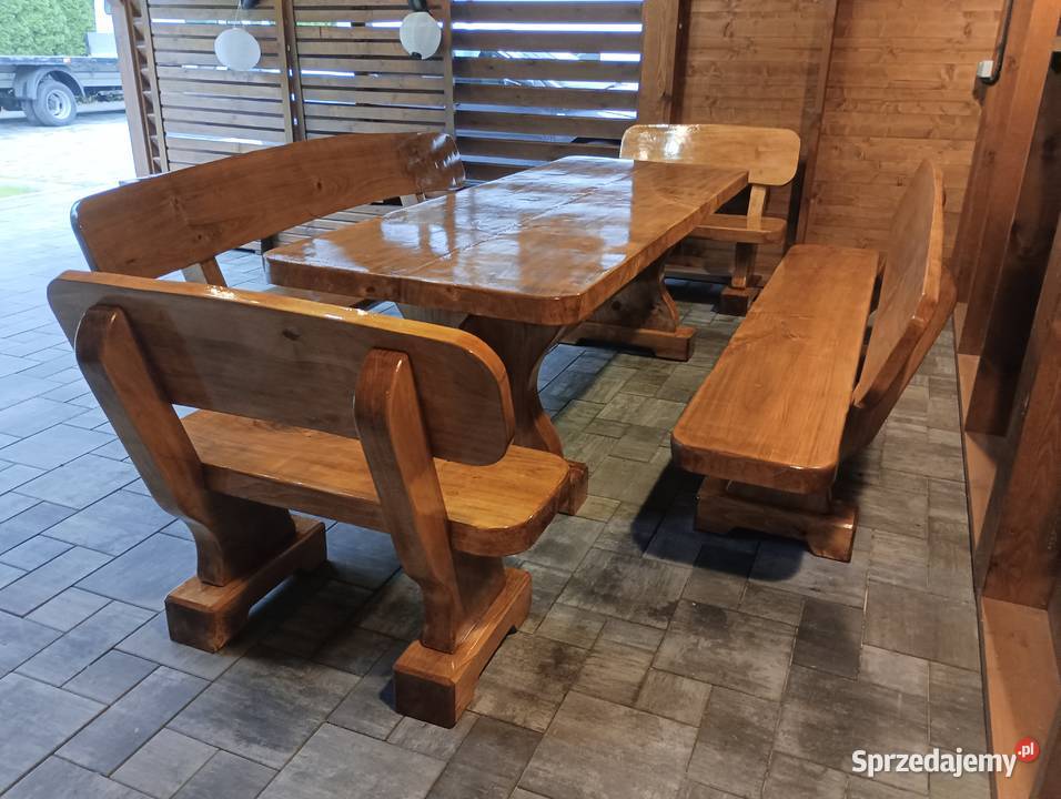 Meble Ogrodowe stół ławy krzesła Altana Dom i Ogród Nowa Słupia