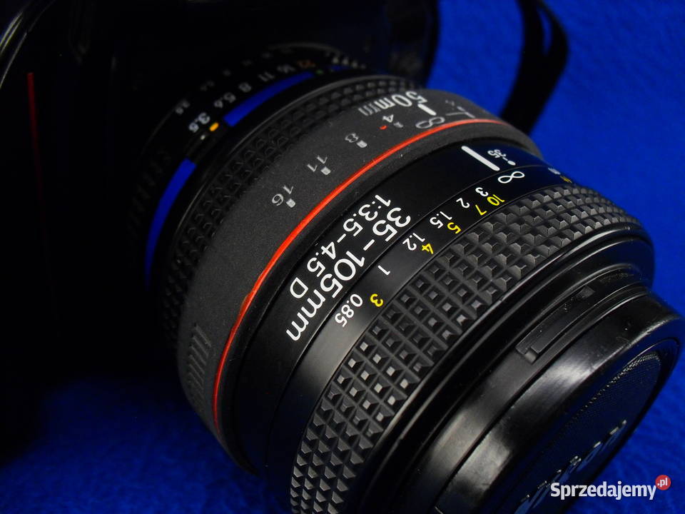 NIKON F70 z obiektywem i handgripem dolnośląskie