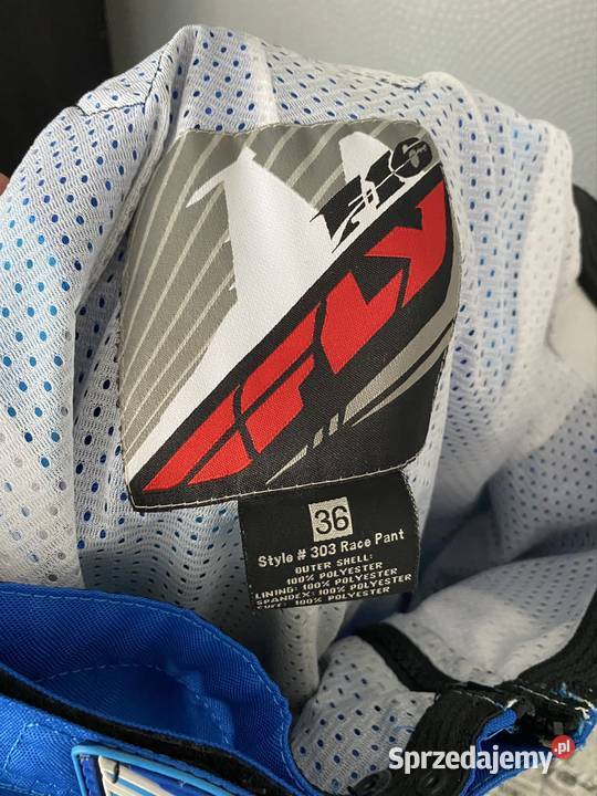 Strój motocrossenduro Fly Racing małopolskie Zbylitowska Góra