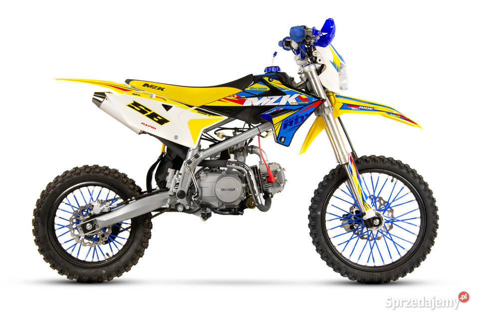 Cross Mikilon MZK 125cc 1714 Estart kupiony w Polsce Wrocław