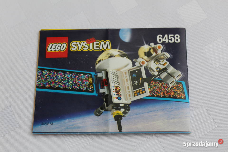 6458 LEGO Zestaw Kompletny Instrukcja Stacja Klocki Bielsko-Biała