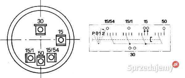 Stacyjka zapłonu P012 Cobo 14132000 Kamionna