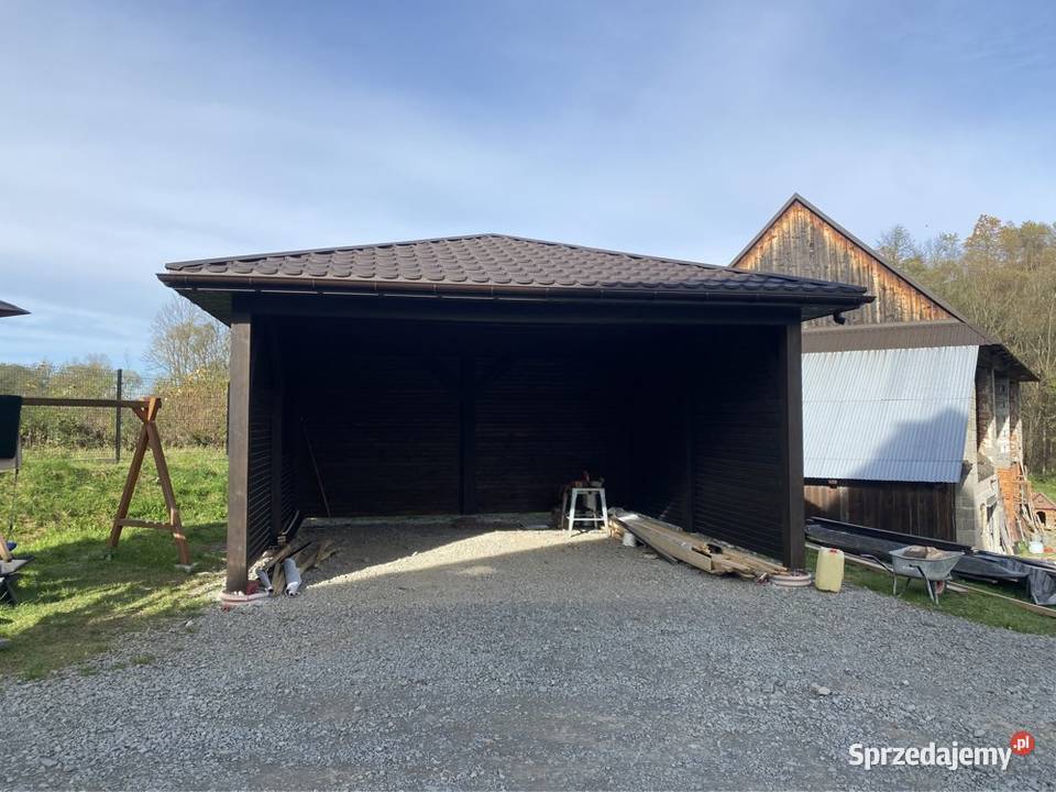 Wiata garażowa premium 6x6 Limanowa
