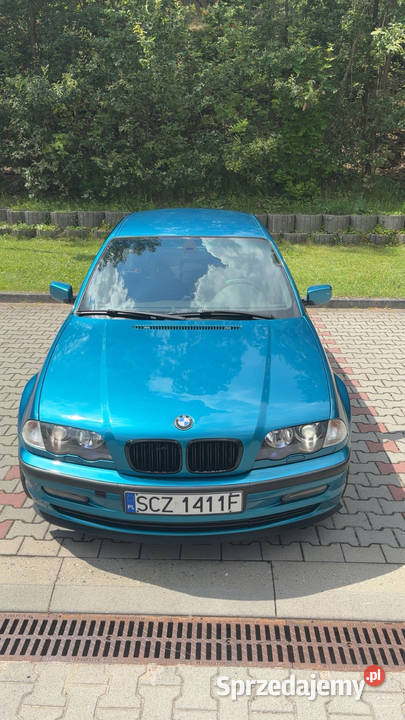 Bmw e46 22 INDIVIDUAL 170 Atlantis Blue Kamienica Polska