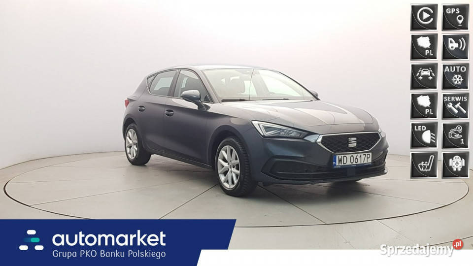 Seat Leon 15 TSI Full LED Z Polskiego Salonu pełny VAT Warszawa