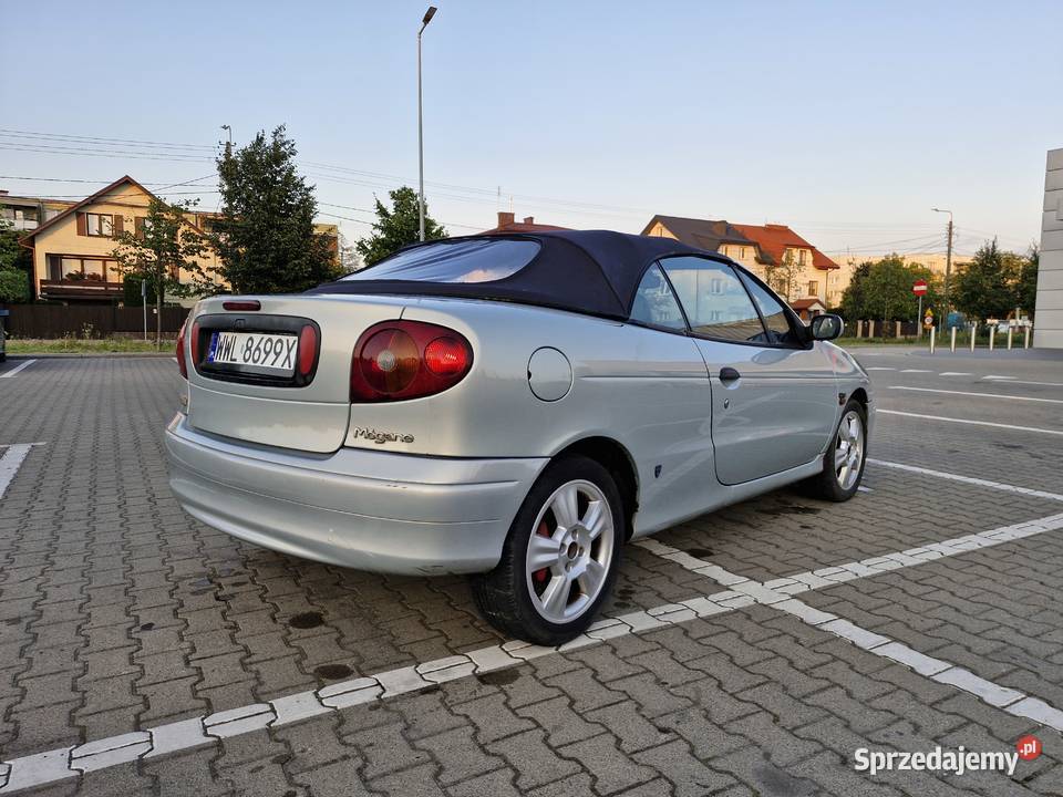 Megane cabrio zamienie Megane Wołomin