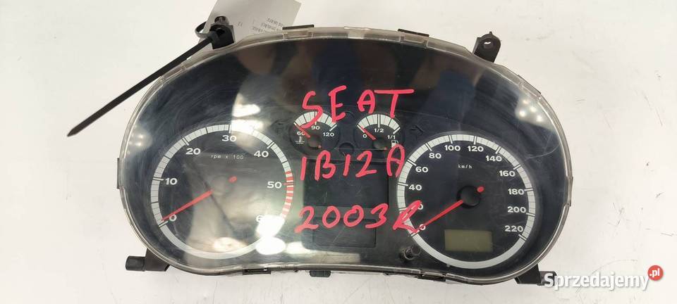 LICZNIK ZEGAR SEAT IBIZA W06K0920801F Pozostałe Lipno