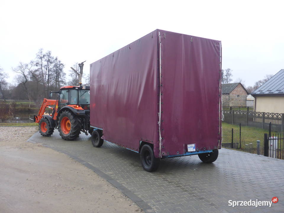 przyczepa ROLNICZA niskopodwoziowa 55x2 z Radom