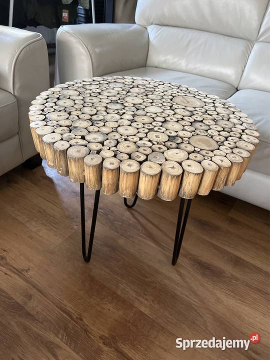 Indonezja stolik drewniany handmade drewno Stoły i stoliki ogrodowe Bystrzyca Kłodzka