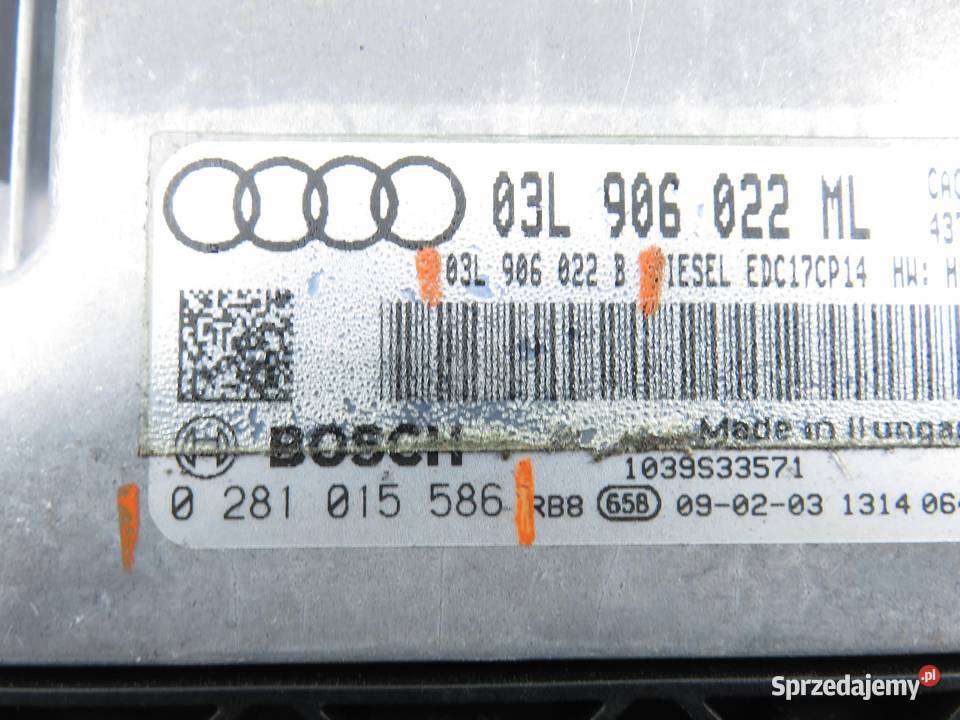 STEROWNIK AUDI A4 B8 20 TDI osobowe