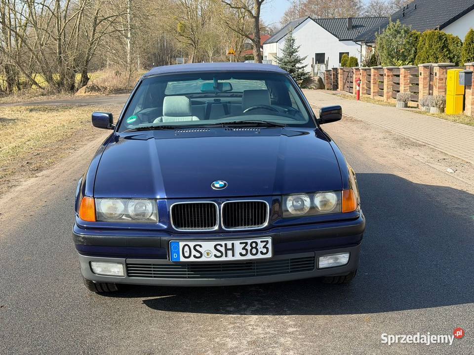 Bmw e36 cabrio 318iA 18 benzyna automat Jasne nieuszkodzony