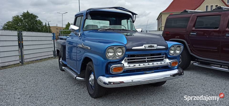 Chevrolet Apache 56 V8 B 205 Stan kolekcjonerski 14416km Koszalin