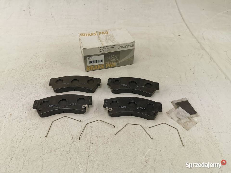 KLOCKI HAMULCOWE PRZÓD MAZDA 6 2013 GSYD3328 osobowe