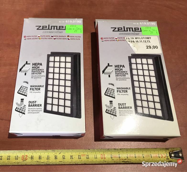 Oryginalny filtr Hepa Zelmer 6190190 Wodnik Trio Ząbkowice Śląskie sprzedam