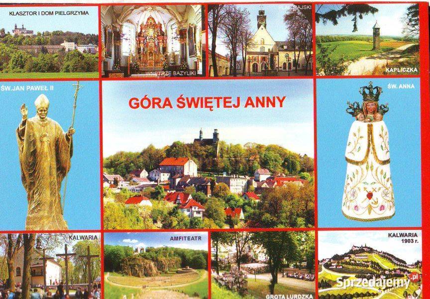 Kart Poczt Góra Św Anny widoki Gliwice
