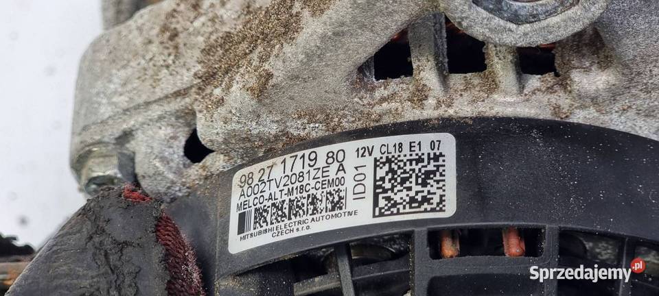 ALTERNATOR CITROEN BERLINGO III 9827171980 Lipno sprzedam