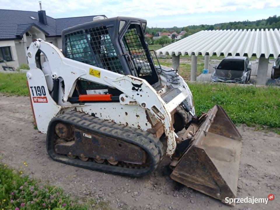 Ładowarka na gąsienicach Bobcat t190 09r Pozostałe podkarpackie Leżajsk