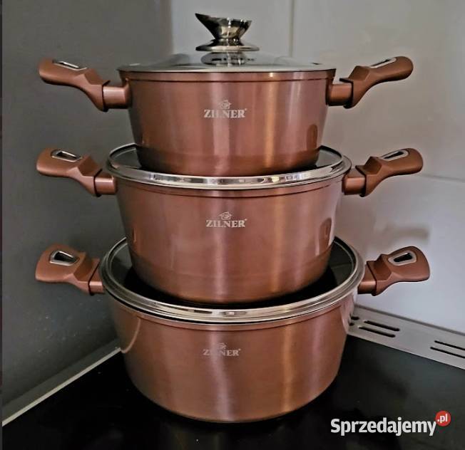 Garnki marmurkowe różne kolory dolnośląskie Jelenia Góra