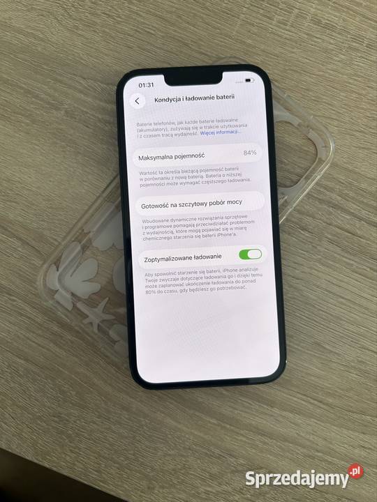 iPhone 14 84 kondycji mazowieckie Ostrów Mazowiecka