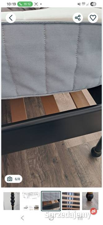 Łóżko z materacem ikea Łóżka i materace Kłoczew