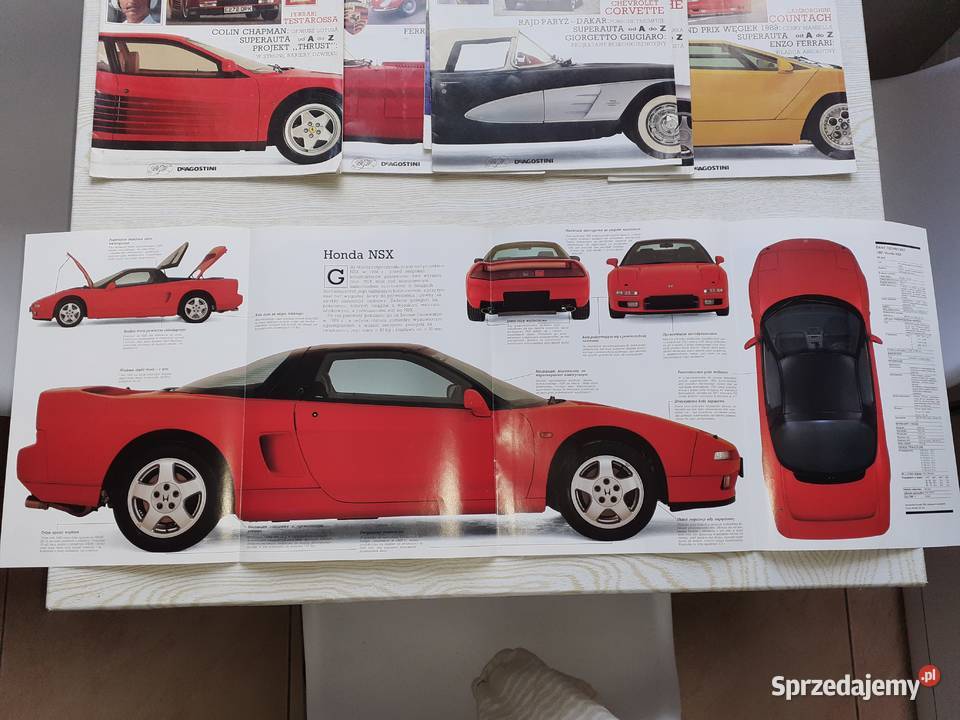 Encyklopedia SuperAuta DeAgostini komplet 17 Czasopisma Rypin