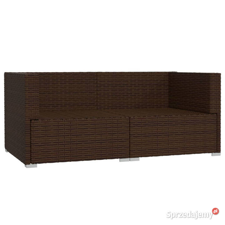 2osobowa sofa ogrodowa z poduszkami polirattan Warszawa