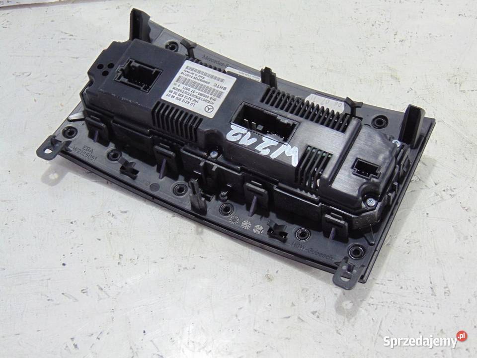 PANEL STEROWANIA KLIMATYZACJĄ W212 A2129004607