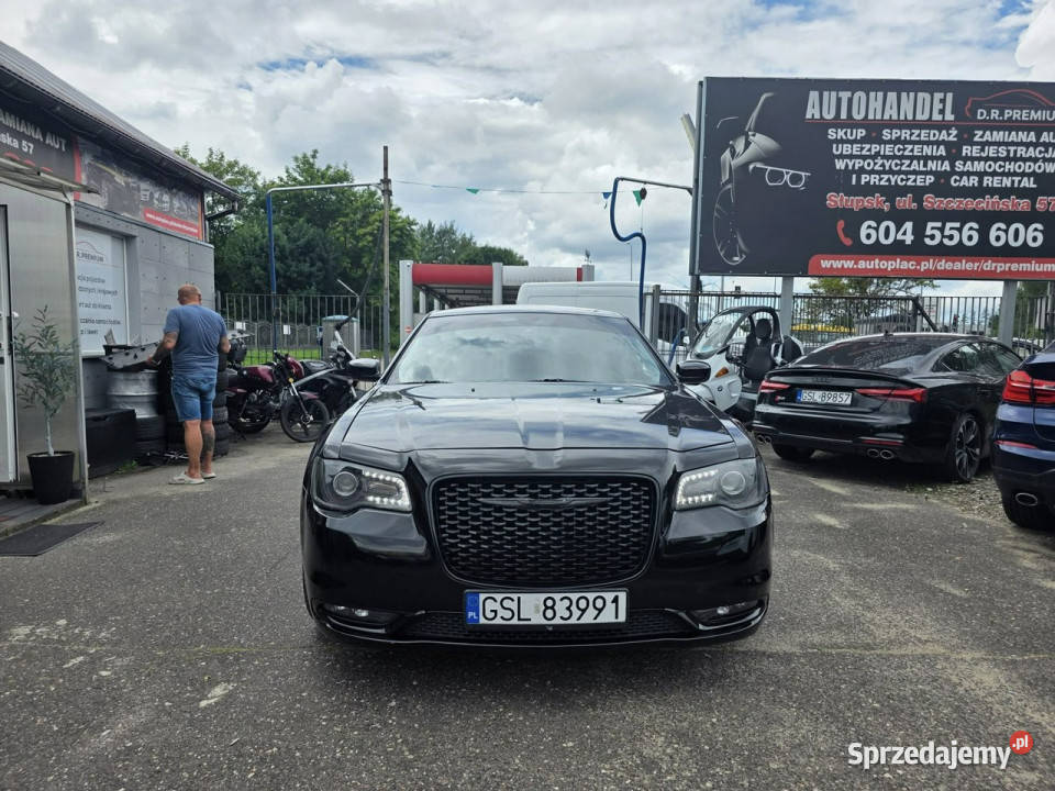 Chrysler 300C 36 Benzyna 286 Skóra Alu 22 Kamera elektrochrom. lusterko wst. 300C Słupsk