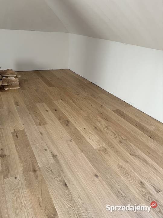 Deska dębowa 11x150x1330 Rustic Lakier Neutral